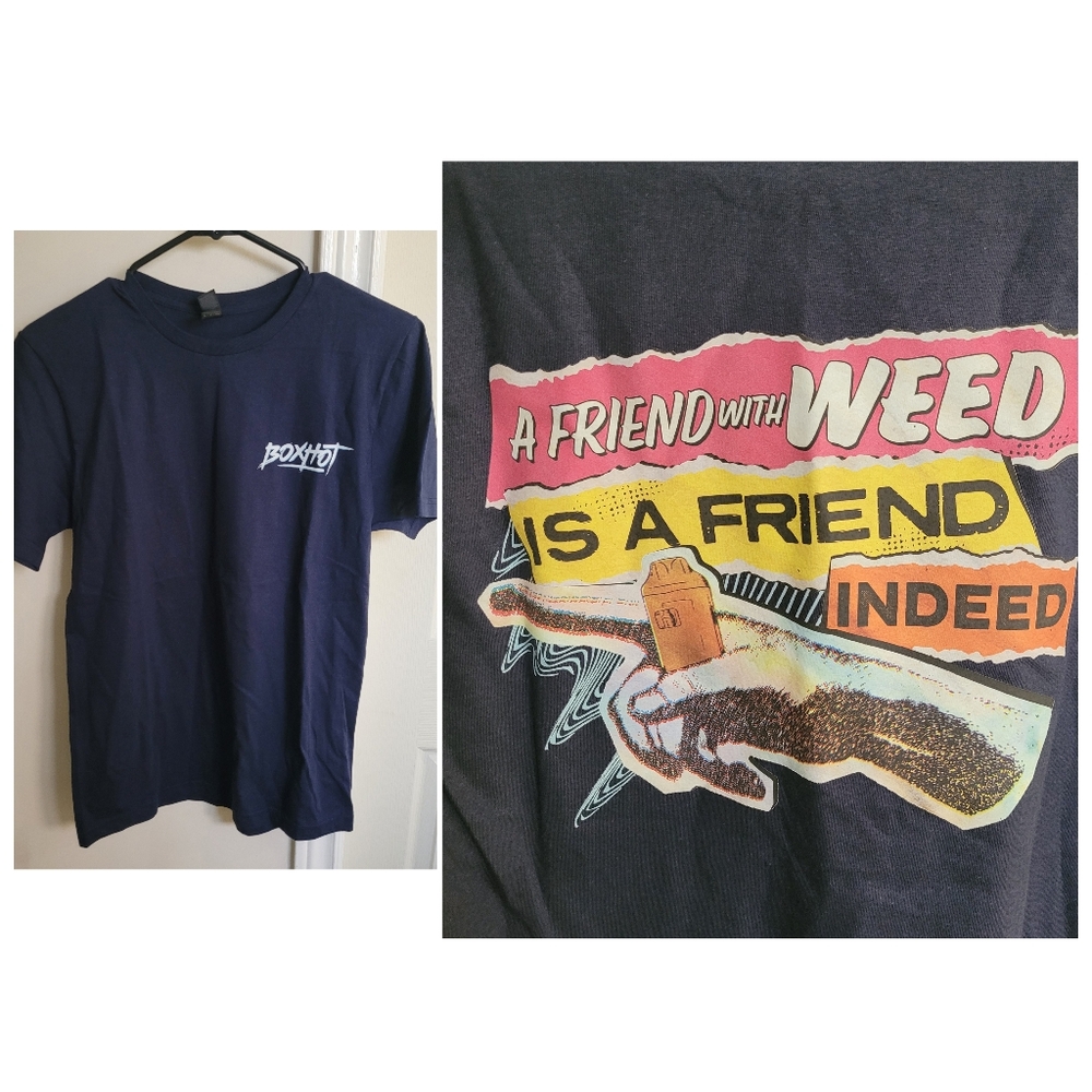 BOXHOT Cannabis Graphic T-Shirt NWOT
